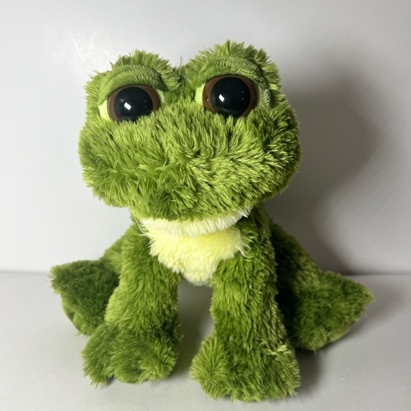 Artistic Toy Plush Frog Big Eyes Stuffed Animal - Picture 1 of 15
